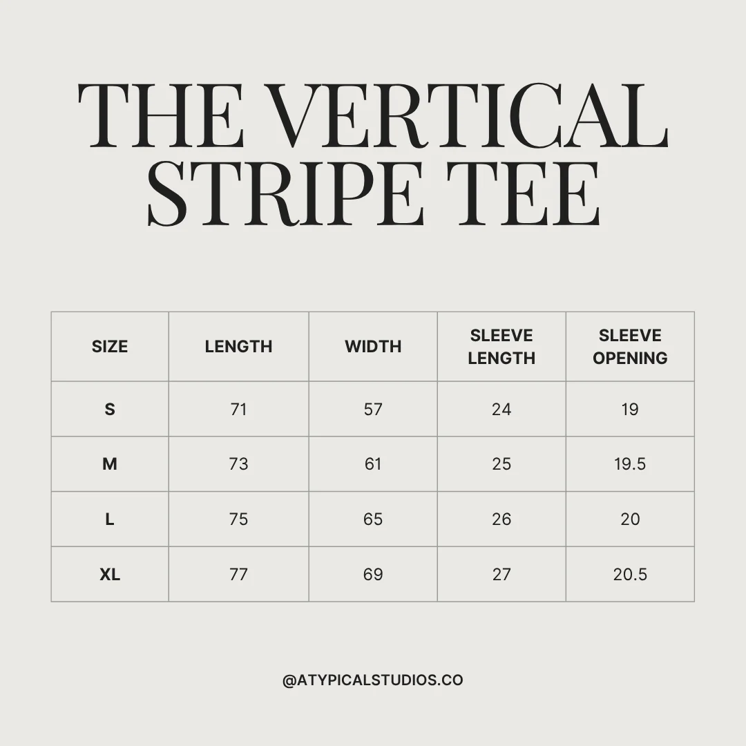 The Vertical Stripe Tee - Brisa - Image 3